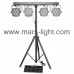 MS-407 LED Tricolor 4 Par