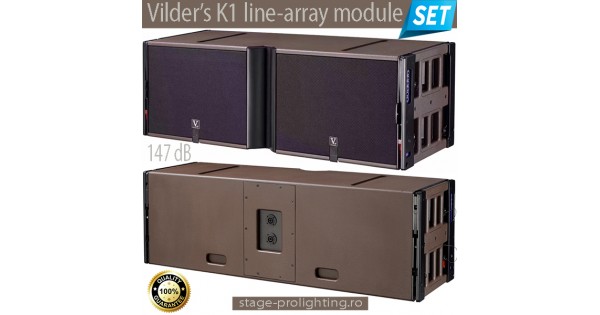 Vilder's K1 line-array module SET